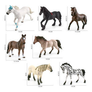 Simulazione cognitiva transfrontaliera per bambini quarto Appaloosa cavallo <span class=keywords><strong>Hanover</strong></span> animale selvatico decorazione modello destriero - Product Image 5