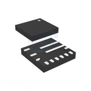 Composants électroniques en ligne : Gestion de l'alimentation (PMIC) RT6226AGQUF 12 UFQFN, Circuit intégré régulateur Buck réglable 6A, Original, Service complet - Product Image 1