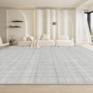 简约现代几何图案涤纶机织1.<span class=keywords><strong>3</strong></span>厘米厚大面积全覆盖客厅地毯 - Product Image 2