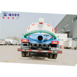 FOTON 4*2 Small Fecal Suction Truck, Vacuum Sewage Suction Tanker Truck - Product Image 2
