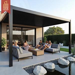 Cơ Giới nhôm tùy chỉnh kích thước 4*6 vuông trắng vườn Patio sân trang trí ngoài trời pergola - Product Image 2