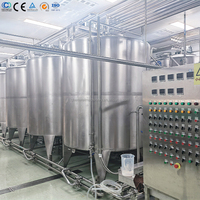 Ligne de production complète clé en main pour le remplissage de jus de mangue, de raisin et de pêche pour petites entreprises