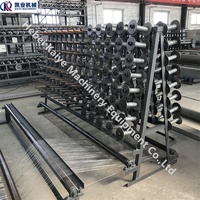 Machine de fabrication de grillage hexagonal pour cages à poulets, haute productivité, avec écran tactile PLC et revêtement PVC galvanisé