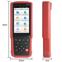 Escáner OBD2 de diagnóstico de Sistema completo LAUNCH X431 CRP 808 para vehículos americanos, europeos y asiáticos con funciones especiales