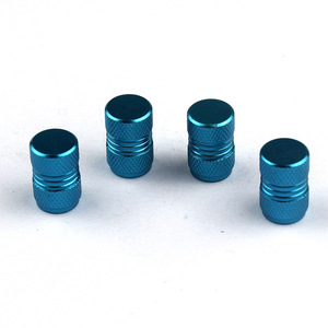 Aluminum Alloy Colored American Style Valve <b>Cap</b> For Car Tire Tubeless Valve <b>Dust</b> Cover Replacement Repair 8 Colors Available - Product Image 2