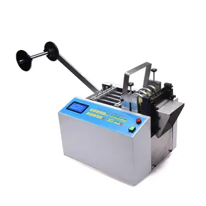 EW-100S Rubber Sheet Satin Ribbon Cutting Machine Pvc Shrink Sleeve Cutting Machine Automatic Cartons Hot Product 2019 Electric