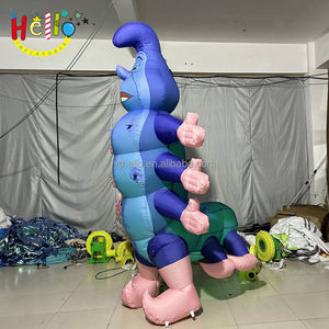 Divertido desfile <span class=keywords><strong>de</strong></span> Carnaval Alicia Wonderland decoración inflable <span class=keywords><strong>oruga</strong></span> disfraz - Product Image 5