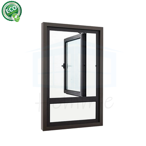 Ventana Abatible de Foshan con Certificación CE, Aislamiento Térmico y Protección Contra el Viento - Product Image 4