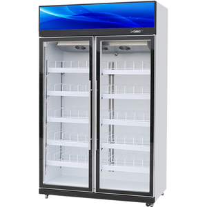 Thiết Bị Làm Lạnh Thương Mại Dọc Cắm Trong Thẳng Đứng Cửa Kính Năng Lượng Lạnh Đồ Uống Đồ Uống Hiển Thị Tủ Lạnh Tủ Đông - Product Image 4