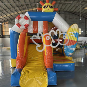 Château gonflable pour tout-petits avec toboggan aquatique, maison de rebond, location de fête commerciale, PVC, commande en gros, directement de l'usine - Product Image 2