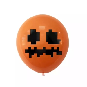 Globos de látex con estampado de temática de <span class=keywords><strong>juego</strong></span> de bloque, suministros para fiesta de cumpleaños, cartel de píxel de feliz cumpleaños, Bandera de tracción, Impresión de minero, venta al por mayor - Product Image 4