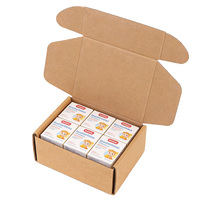 Emballage de complément alimentaire pour nourrissons Matériaux recyclés Boîte de rangement en carton ondulé Écologique Sans odeur Hygiénique Conteneur de transport