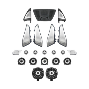 Tampa da lâmpada atmosfera luminosa modificado BMW X5/X7 G05 15-peças conjunto de porta modelo de carro speaker decorativo tira de cobertura e caimento - Product Image 6