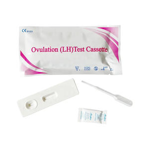 Kit de detección de LH, prueba de ovulación en cassette, muestra de orina, instrumento de diagnóstico certificado CE para uso doméstico - Product Image 1