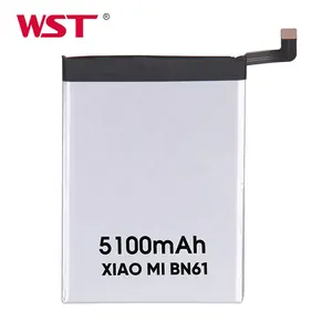 WST Battery Cell Phone Factory Mobile Phone Battery Replacement Wholesale Mobile Battery For Xiaomi BN61