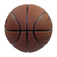 PSYCHE G7x Lol Custom Oval Pebble Hygroscopic Leather Brown Official Size 7 Basketball for Adults Practice