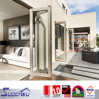 Interior Frameless Glass Sliding Door System Commercial Meeting Room Office Mall Frameless Glass Partition Wall Accessories