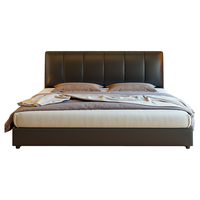 Modernes Verstellbares Ergonomisches Luxusbett - Zweiteiliges Kopfteil Nappa-Leder Queensize-Bettgestell - Direktvertrieb ab Werk