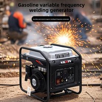 Générateur numérique à inverseur, double usage, soudage essence/électrique, démarrage électrique 230V, pour chantier, maison, extérieur et travaux d'ingénierie