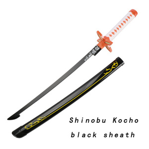 Spada in Legno Demon Slayer COS <span class=keywords><strong>Anime</strong></span> 75cm/29.53in, Lama in Bambù di <span class=keywords><strong>Tanjiro</strong></span> Kamado e Zenitsu Agatsuma con Fodero in ABS - Product Image 5
