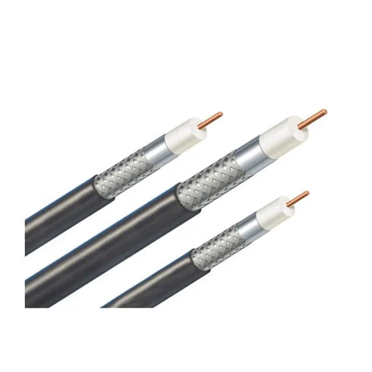 Coaxiale Kabels Voor Catv Camera Mannelijke Rg6 Coax Kabel Tv Antenne Coaxiale Kabel Draad