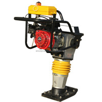H0nda Gx160 Essence Essence De Poche 5.5Hp H0nda Moteur Petit Pilon Compacteur Tamping Pilon