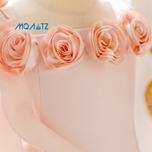 Vestidos de Fiesta al por Mayor, Vestido de Verano con Flores, Vestidos de Moda para Niñas, Vestidos para Cumpleaños de Niñas, Vestido para Bebés - Product Image 4