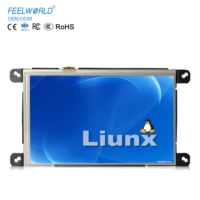 FEELWORLD W759 Panel PC Industrial de 7 Pulgadas con WinCE 6.0 y Linux, Ordenador Táctil de Marco Abierto, Directo de Fábrica OEM