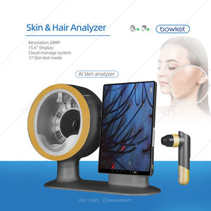 جهاز BOWKET AI المحمول 2 في 1 لتحليل البشرة والشعر، تحليل الوجه والرأس للاستخدام التجاري، متوافق مع الاتحاد الأوروبي/الولايات المتحدة، شاشة 15.6 بوصة، سعة تخزين 64 جيجابايت - Product Image 2