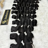 Extensions de cheveux vierges bruts cambodgiens Deep Wave 15A en gros, 100 % cheveux humains alignés sur les cuticules, naturels, sans perte de cheveux