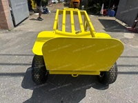 Chariot à main électrique robuste avec treuil pour gonflables