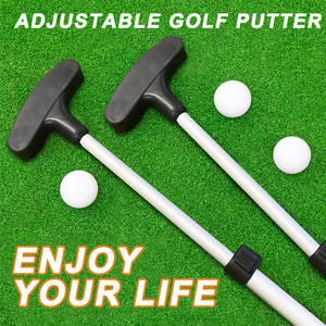 เซอร์ กอล์ฟ พัตเตอร์แบบปรับได้ อลูมิเนียมอัลลอยด์ แบบยืดหดได้ สองด้าน สำหรับเด็กและผู้ใหญ่ ใช้ได้ทั้งชายและหญิง ใช้ได้ทั้งมือซ้ายและมือขวา - Product Image 5