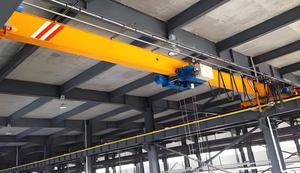 Tùy chỉnh thấp headroom dầm đơn trên không cần cẩu nâng chiều cao 6m khoảng 10m cho kho trần thấp - Product Image 5