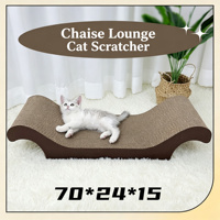 Arbre à chat personnalisé de luxe, grand format, écologique, en carton, avec griffoir, motif dessin animé, résistant à l'usure, lit-canapé pour chats en carton