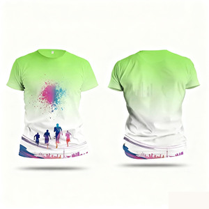 Camiseta Deportiva de Malla Transpirable con Logotipo Personalizado para Maratones - Product Image 5