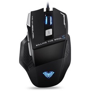 EWEADN Killing The Soul <b>S</b> Wired Gaming <b>Mouse</b> 12 Buttons RGB Backlit Optical Right Hand Ergonomic Programmable - Product Image 2