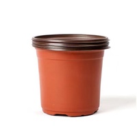 Jual Langsung Pabrik 10 Pot Tanaman Bibit Kecil 4 Inci Pot Plastik untuk Florist