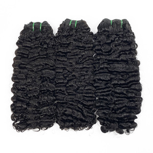 <span class=keywords><strong>Cheveux</strong></span> 100% naturels cambodgiens, trame nouée à la main SDD, bouclés et volumineux, peuvent être teints et permanentés, Ice Hairband - Product Image 4