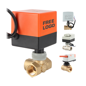 Регулятор электрического водяного потока DN15, Латунный Водяной шаровой клапан, поддержка ODM - Product Image 2