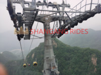 Funiculaire panoramique et système de téléphérique commercial personnalisable pour sites touristiques