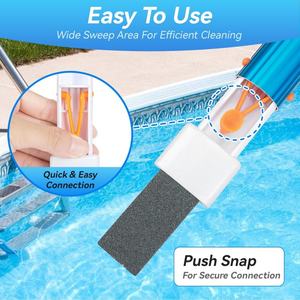 Piedras Flotantes para <span class=keywords><strong>Piscina</strong></span> y <span class=keywords><strong>Kit</strong></span> de Cepillo para <span class=keywords><strong>Piscina</strong></span> de Acero Inoxidable de 5 Pulgadas - Product Image 3