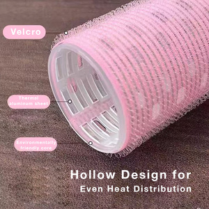 Plastic Hair Curlers Featuring Self Grip Design for Salon Blowout Volume and Long Lasting <b>Large</b> Curls - Product Image 5