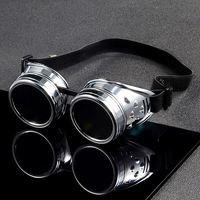 Lunettes de soleil personnalisées vintage rétro style punk gothique pour hommes, idéales pour Halloween, protection UV400, lunettes cyberpunk steampunk