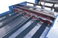 Laminateur automatique électrique ZSFM-800 pour textiles, publicité extérieure, machine à laminer avec film thermique, vitesse de 80 m/min, garantie 1 an
