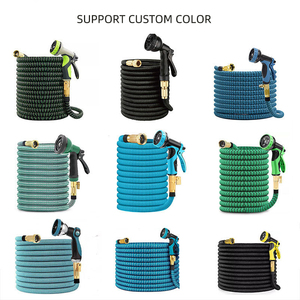 Manguera de Jardín Mágica Extensible al por Mayor, Triple Contracción, 3/4'' de Diámetro, Presión de 4-6 Bares, Material de Poliéster para Riego - Product Image 5