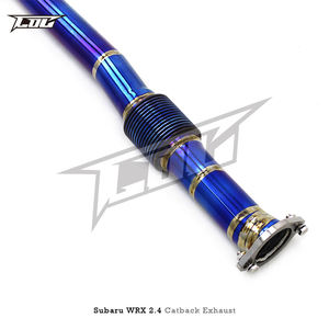 Sistema de Tubos de <span class=keywords><strong>Escape</strong></span> Catback de Fábrica para Subaru <span class=keywords><strong>WRX</strong></span> 2.4T 2017-2024, Tubo de <span class=keywords><strong>Escape</strong></span> de Titanio, Silenciador, <span class=keywords><strong>Escape</strong></span>, Tubo de 70 mm - Product Image 5