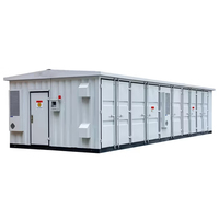 Cabine de transformateur préfabriquée triphasée APEX 11kV 33kV 415V 630-3150kVA 55 ℃   Tropicalized IP55 C5 pour réseau électrique