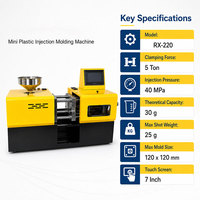 Machine de moulage par injection automatique miniature de laboratoire pour la production et les tests de petites pièces en PET/ABS/PP/PC