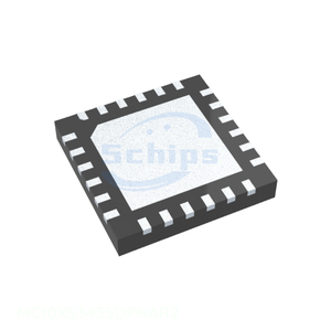 MC10XS3435DPNAR2 En stock 24 PowerQFN Composant électronique de gestion de l'alimentation (PMIC) IC PWR SWITCH N CHAN 24PQFN - Product Image 1