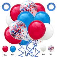 Confettis en gros, 30 pièces, 12 pouces, rouge et vert, décorations gonflables à l'hélium, fournitures de fête d'anniversaire, ballons en latex de Noël